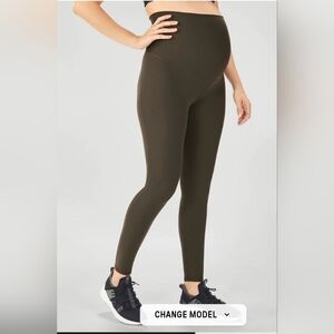 fabletics PureLuxe High-Waisted Maternity Legging  large